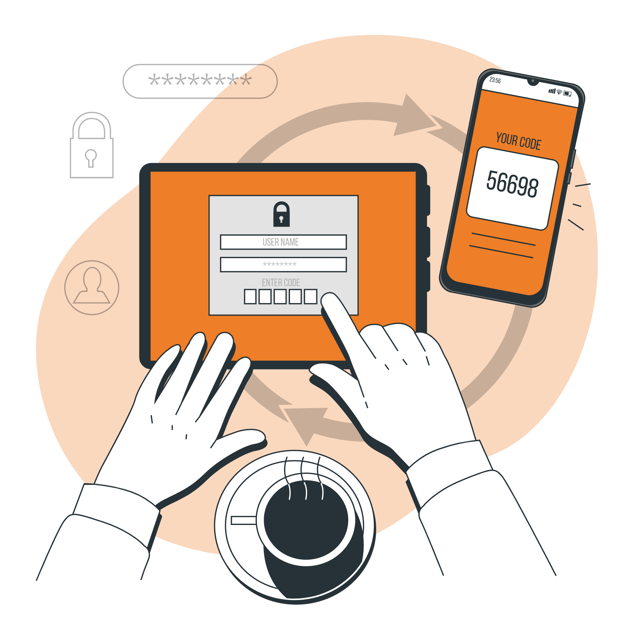 Reset your password and get back to business...